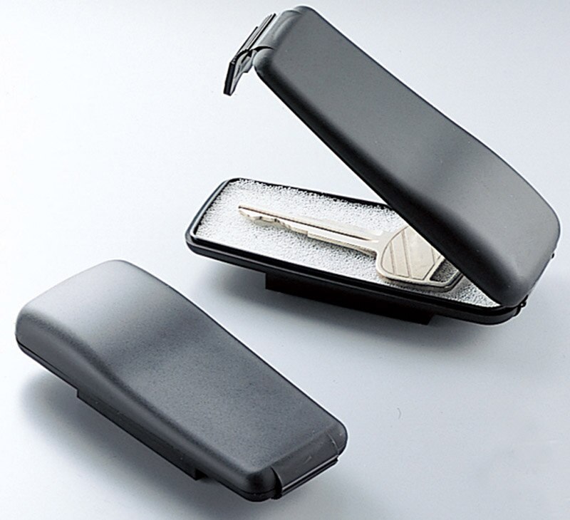 Automobile Car Magnetic Key Holder Case Box Car Accessories Spare Emergency Key Organizer