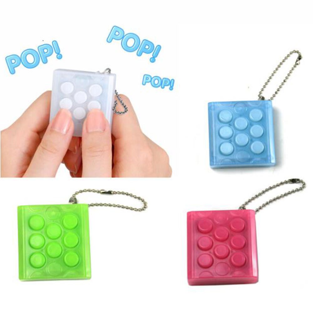 mini leketøy puchi puchi nyhet leker voksen stressavlastning boble leker låve klemme pakking gal duppeditt endeløs pakke inn kjede
