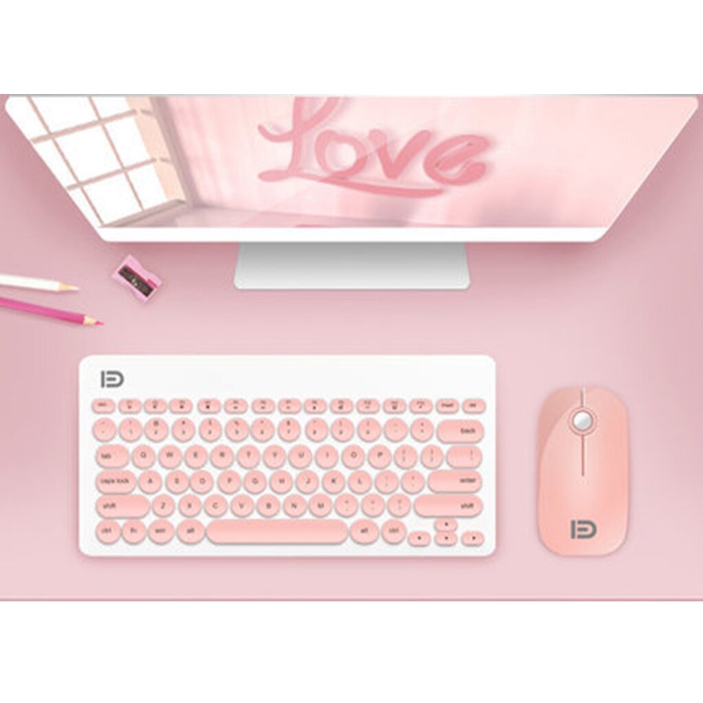 Wireless Keyboard and Mouse Combo - Keyboard and Mouse Included, 2.4GHz Wireless Connection, Long Battery Life Lag-Free Wireless