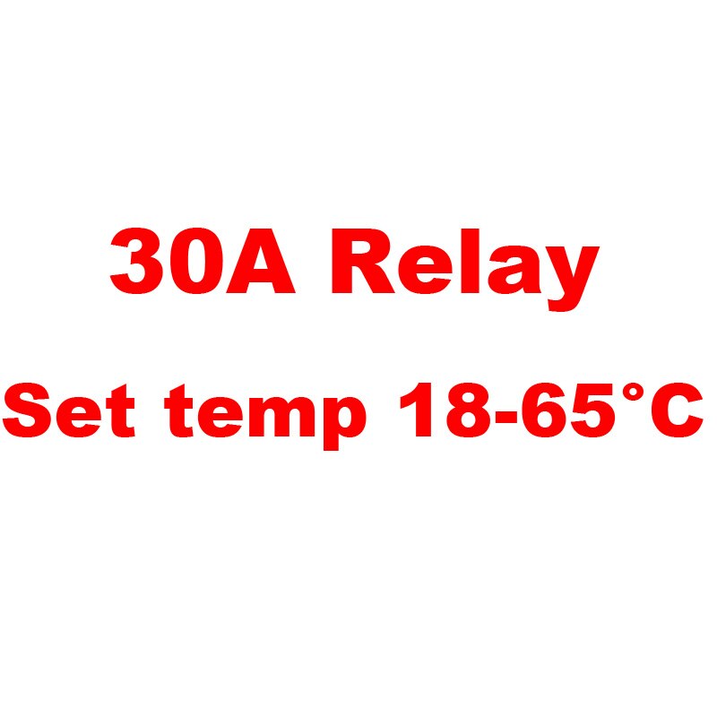Mini controlador de temperatura para Sauna, dispositivo Digital LCD con Spa para pies: 30A Relay Set18-65C
