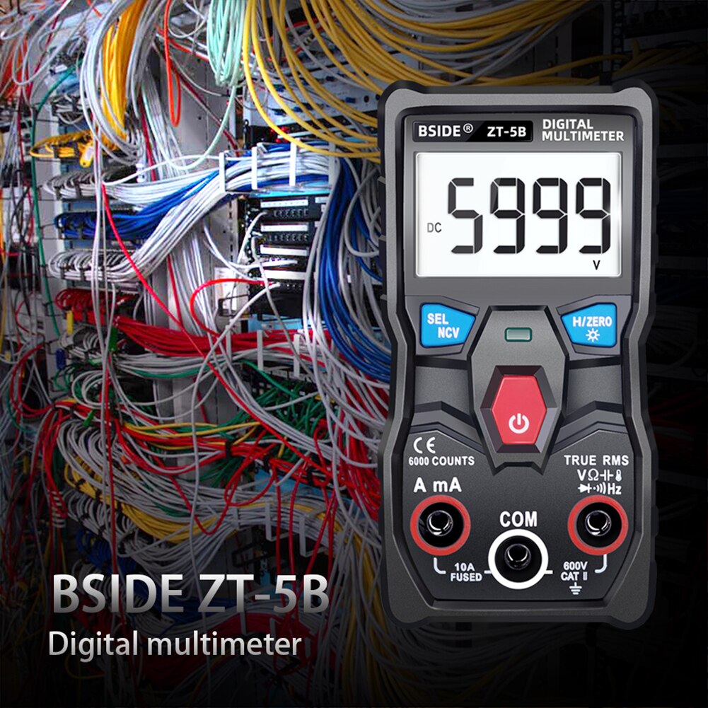 Digital Multimeter Bluetooth Wireless Technology Smart T-RMS Voltmeter Ammeter Auto Range Analog Capacitor NCV Tester Car Tool