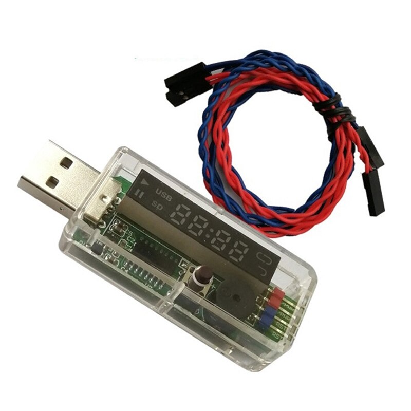 WiFi USB Wachhund Mobilen Wachhund Karte LED-bildschirm Automatische Schleife Betrieb für Bitcoin BTC Bergmann