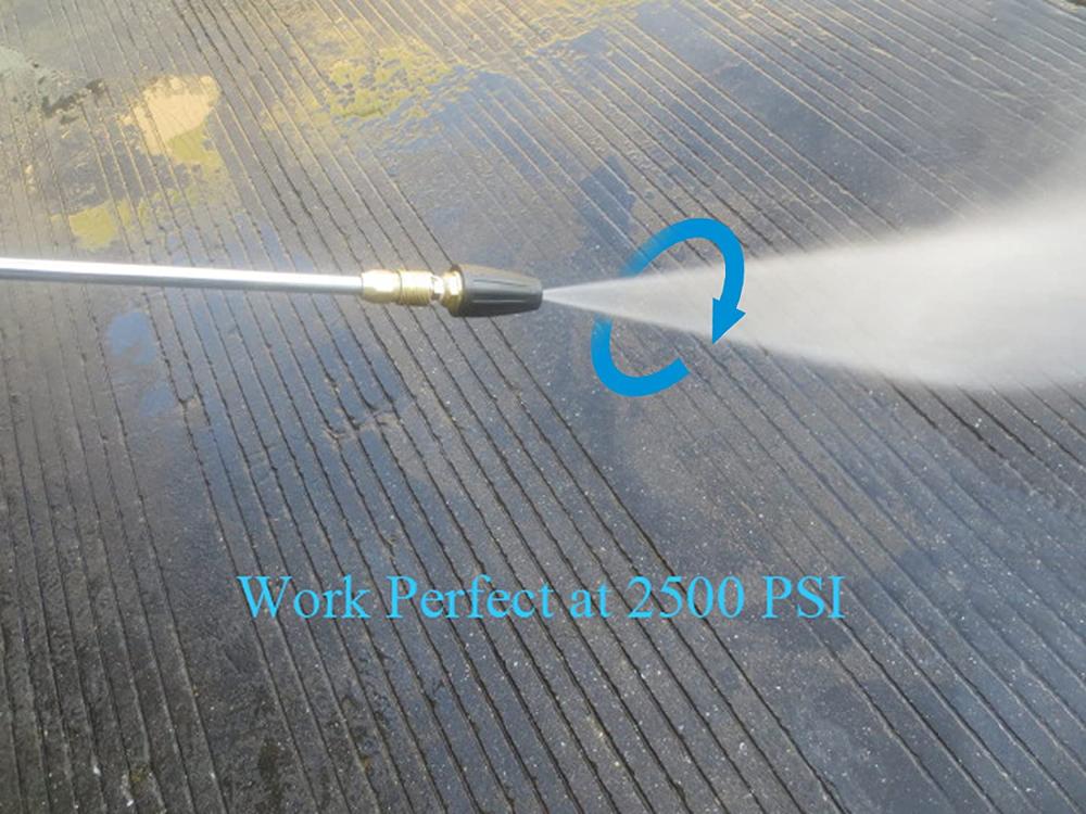 Tool Dagelijks Quick Connect Turbo Mondstuk Universele Voor Koud Water Hogedrukreinigers Voor Hogedrukreinigers Tot 3600 Psi