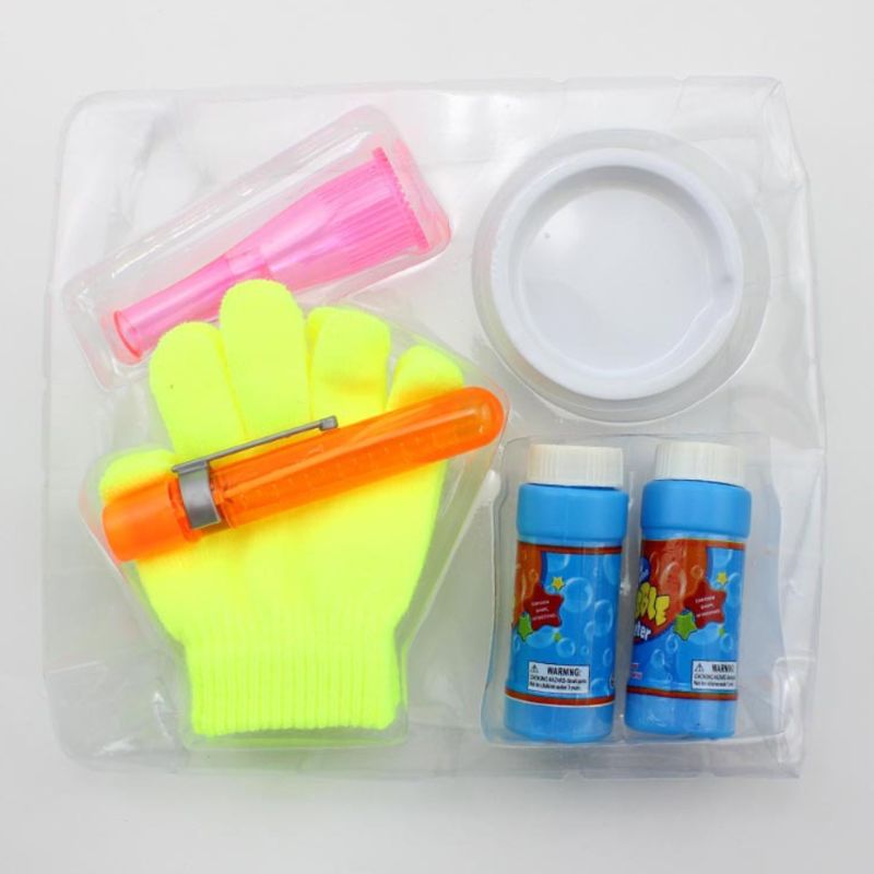 Magic Blowing Bubble Elastic Jumping Blower Gloves Outdoor Funny Kids Children Toy Games