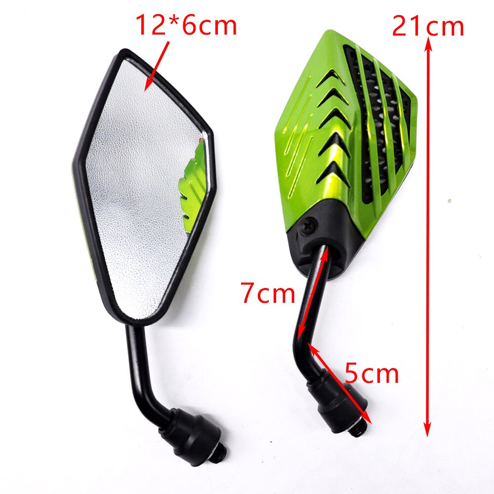 10mm Universal ATV acessorios Motocross parts dirt pit bike Motorbike Rear view mirrors moto motorcycle rearview Mirror