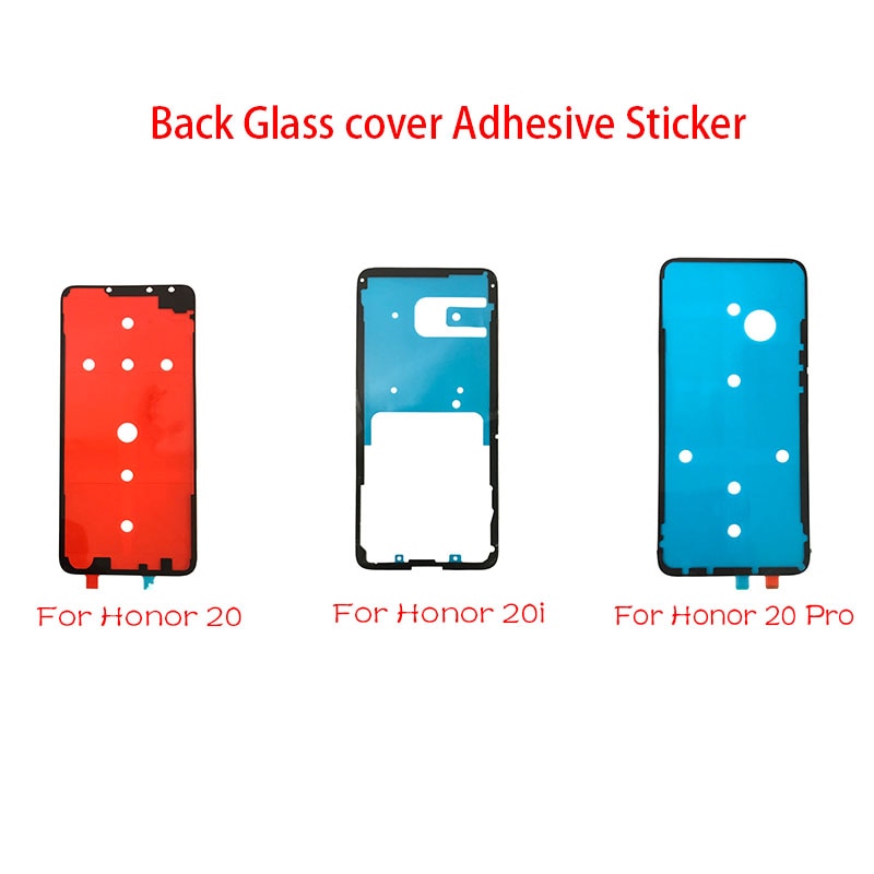 5pcs For Huawei Honor 9 10 8X 9X 20 20i Nova 3 4 P30 Pro P10 P20 P40 Lite Adhesive Sticker Back Housing Battery Cover Glue Tape