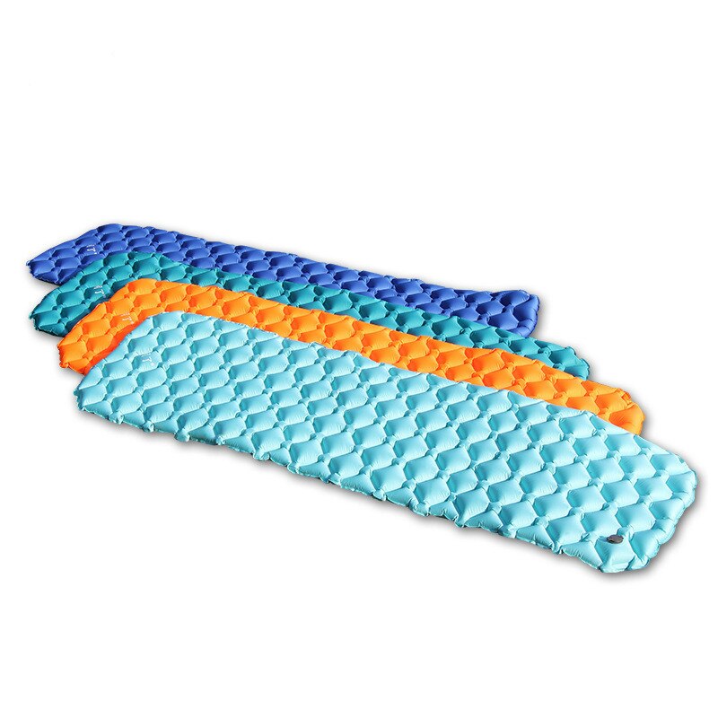 Elyon Kamp Mat Tpu Ultralight Outdoor Nest Rhombic Draagbare Veld Opblaasbaar Kussen Inflable Air Matras Zacht Slapen Pad