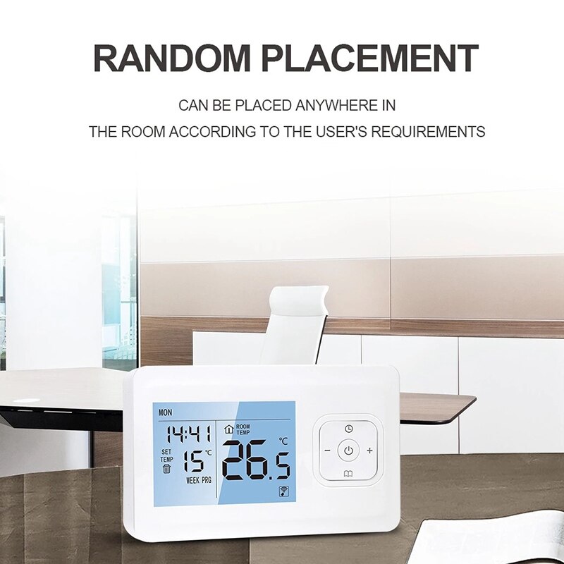 Heating Thermostat Programmable Wall-Mounted Furnace Wifi Thermostat Wireless Temperature Control Constant Temperature