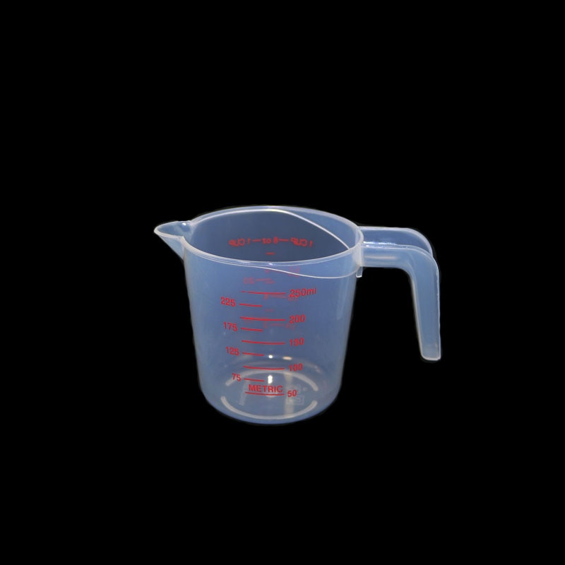 250/500/1000ML Plastic Measuring Cup Jug Pour Spout Surface Kitchen Tool Supplies cup with graduated Kitchen1pcs