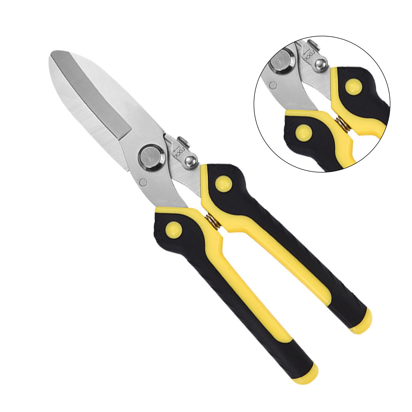 23cm Electrician Scissors Sheet Jagged Shears Aviation Scissors Home Iron Sheet Shears Ndustrial Trunking Shears