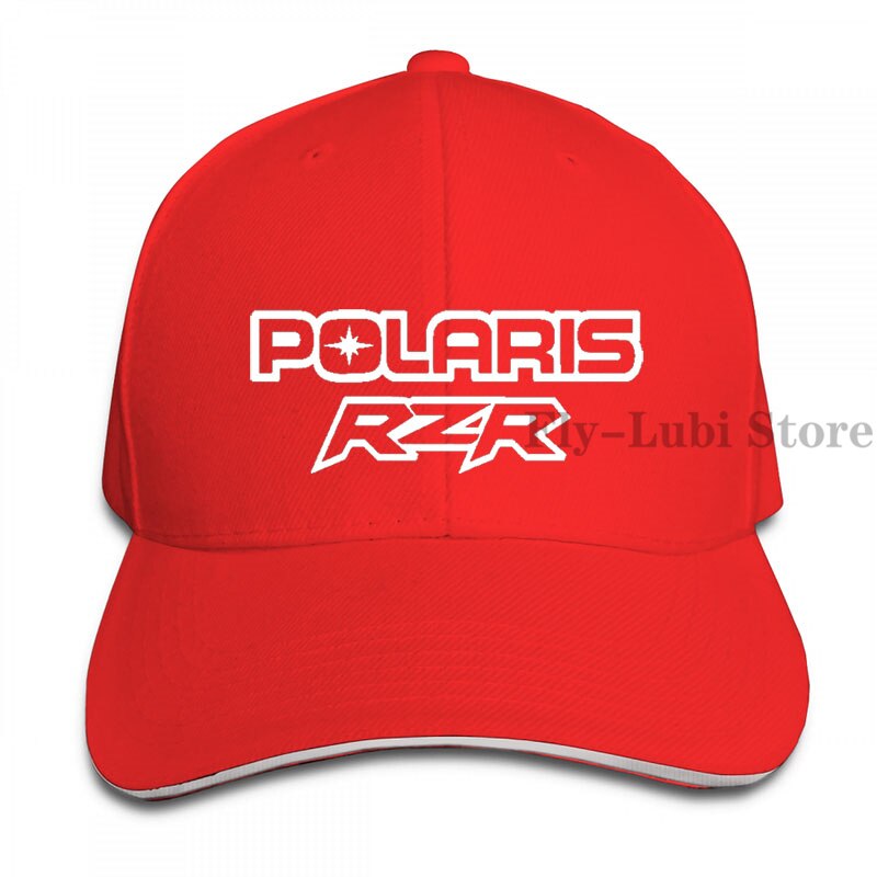 Polaris Rzr Utv 1 berretto Da Baseball delle donne degli uomini Trucker Cappelli di modo cappuccio regolabile: 1-Red