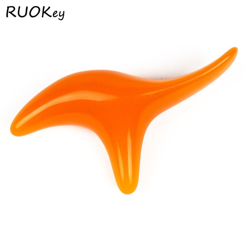 Gezondheidsspa schrapen chinese traditionele voetmassage acupunctuur lichaamspunten massage gua sha board bijenwastherapie