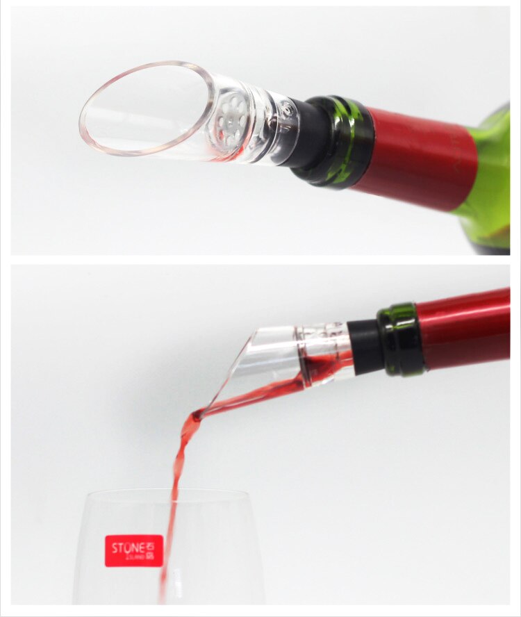 2 Stuks Mini Rode Wijn Beluchter Wijn Schenker Decanter Cap Rode Wijn Dispenser Voor Flessen Bar Accessoires
