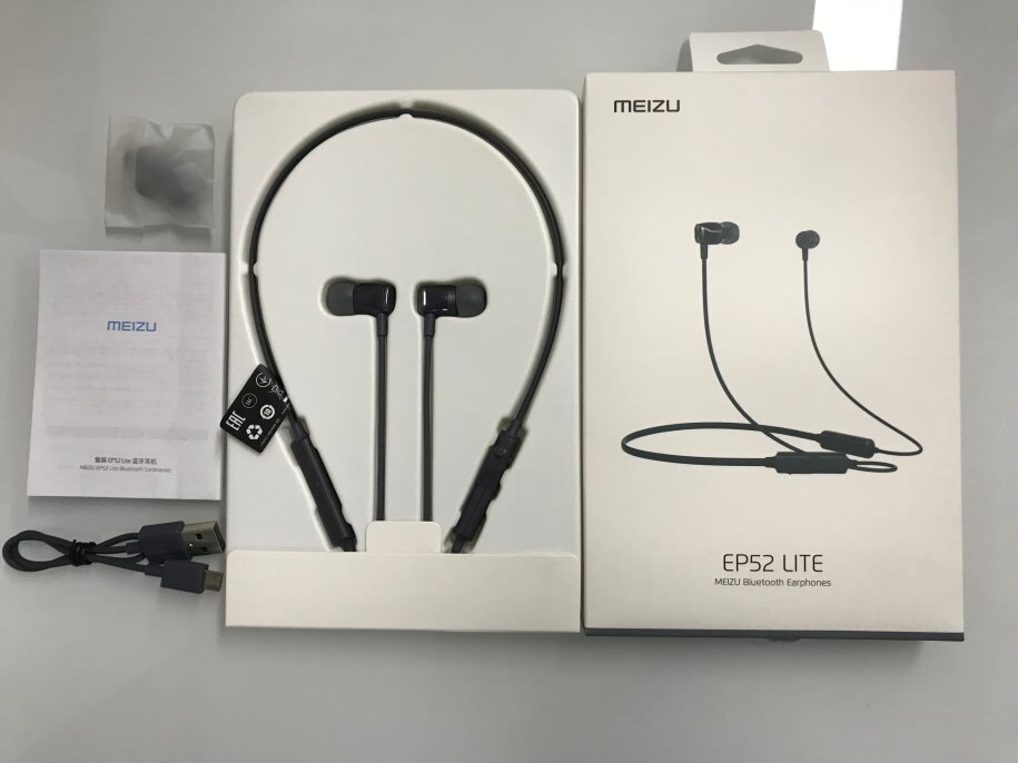 Meizu EP52 Lite IPX5 Esporte Bluetooth 4.2 fone de Ouvido Sem Fio Fone de Ouvido Bluetooth Fone de Ouvido À Prova D' Água para 16T telemóveis