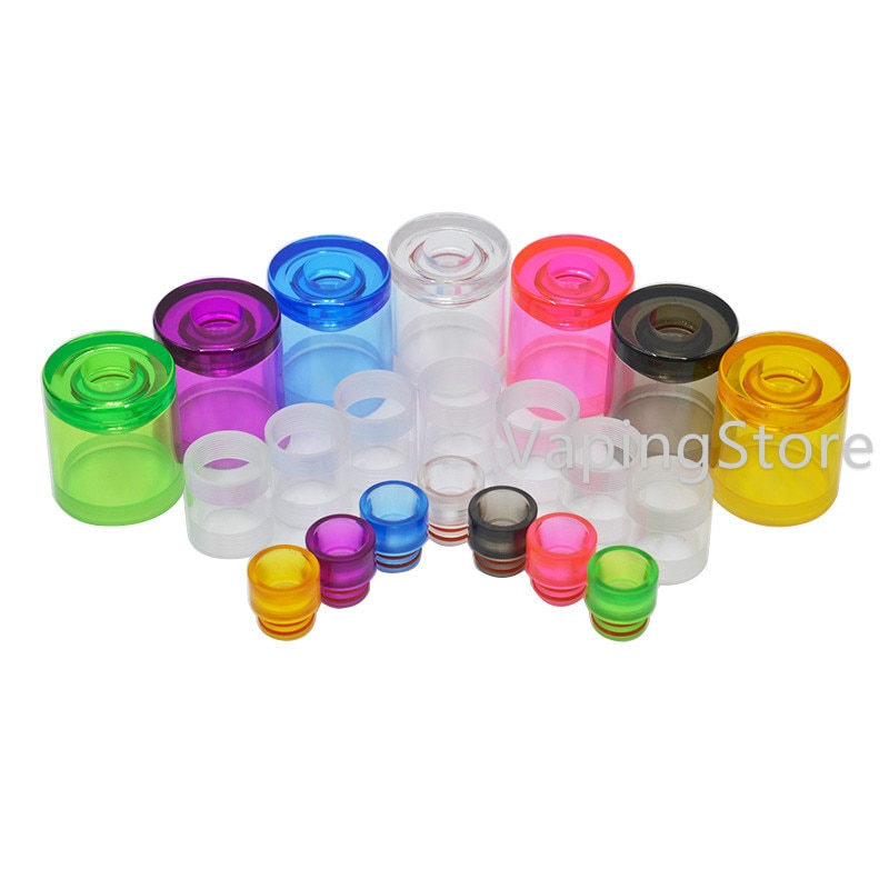 Kayfun Vijf Pionnen Kayfun Lite Plus Kayfun 4 Kayfun V4 Acryl Bel Cap Met Roestvrij Stalen Buis