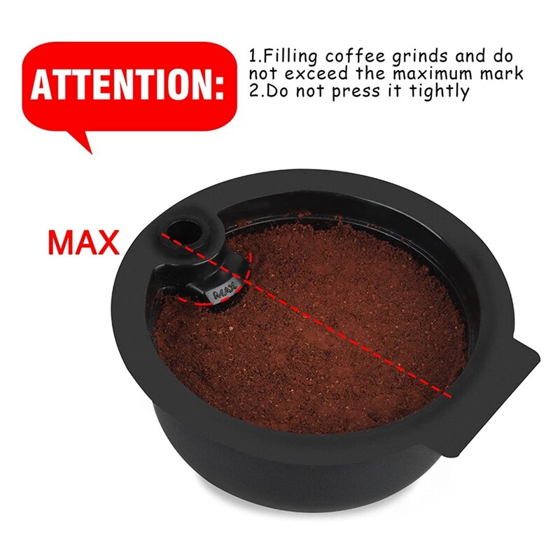 Reusable Coffee Capsules,for -S Tassimo Machines,Coffee Pods with Readable Barcode,Make Your Favorite Coffee