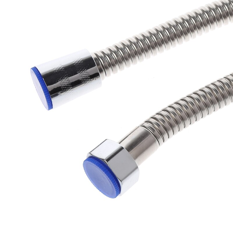 3m Stainless Steel Flexible Shower Hose Bathroom Water Heater Hose Replace Pipe 63HF