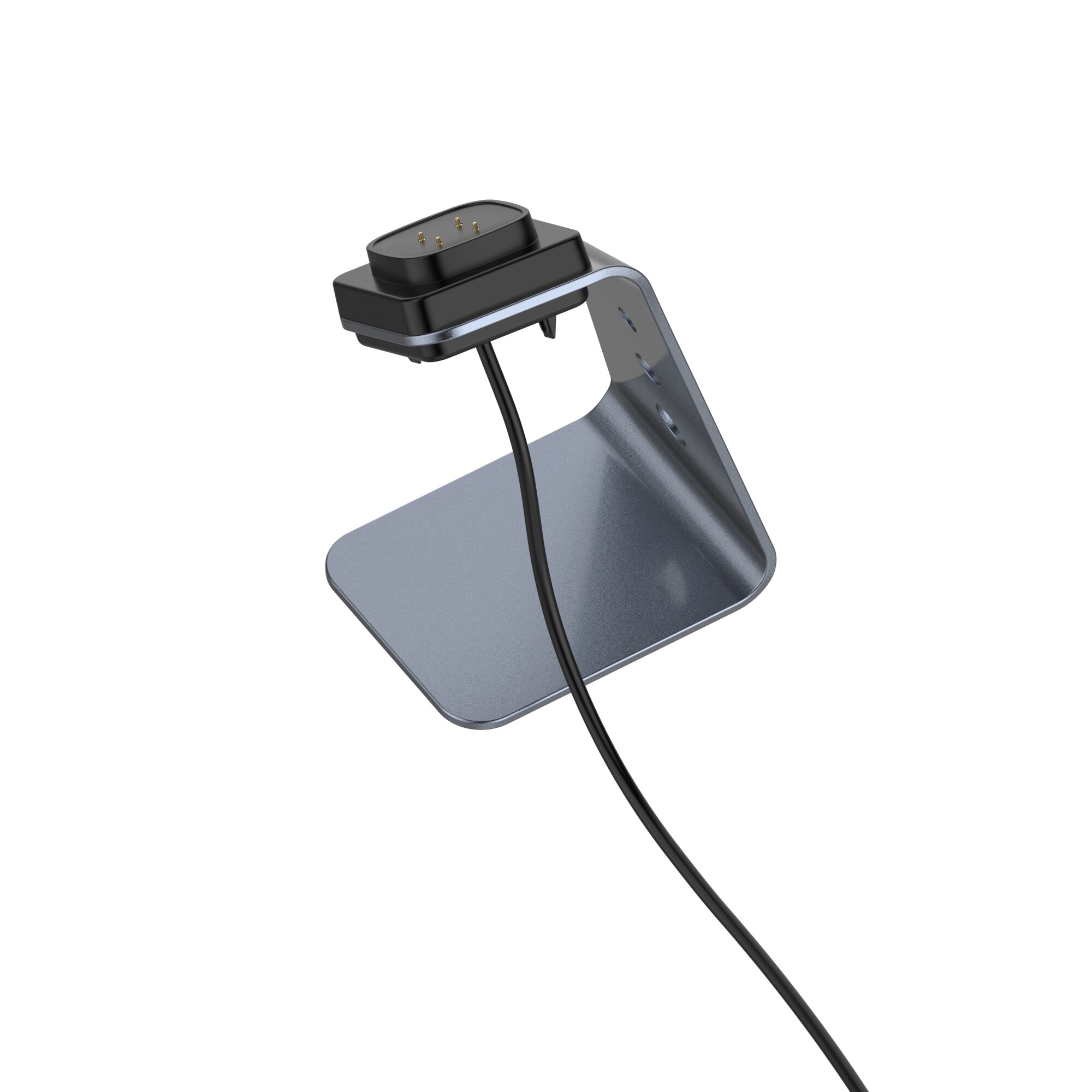 Cable bracket aluminum alloy USB Charger For Fitbit versa 3/Fitbit Sense Charging Dock support for fast charging Cradle Dock