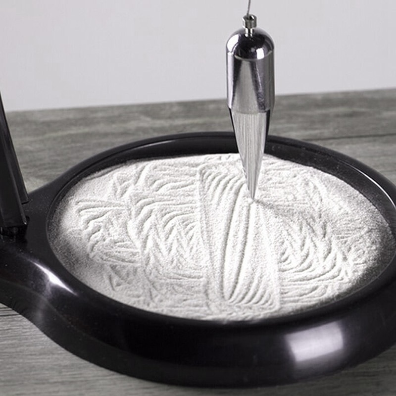 Gravity Sand Pendulum Sand Table, Painting Desktop Science and Education Toys, Ornaments, Birthday