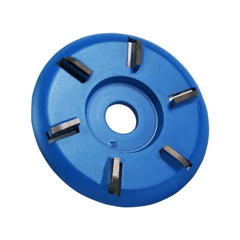 90mm Diameter 16mm Bore Rotary Planer Curved Blade Power Wood Carving Disc Arc Milling Mill Carpentry Flat Turbo Disc 19QB