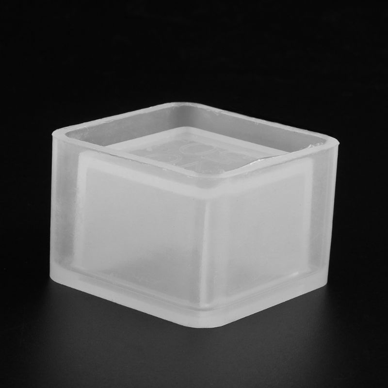 Cubo Vaso di Fiori FAI DA TE Stampi in silicone Giardino Fioriera di Cemento di Cemento Vaso di Sapone Stampi 40JA