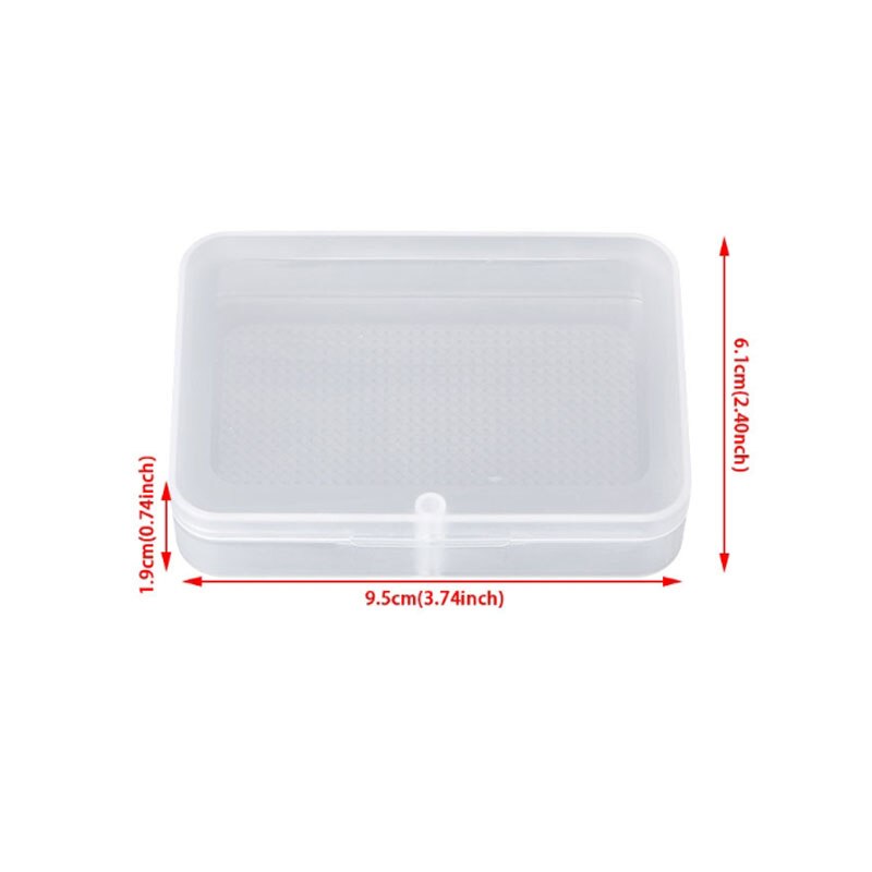 Transparent plastic box Storage Collections Product packaging box dressing case Case G03: 6