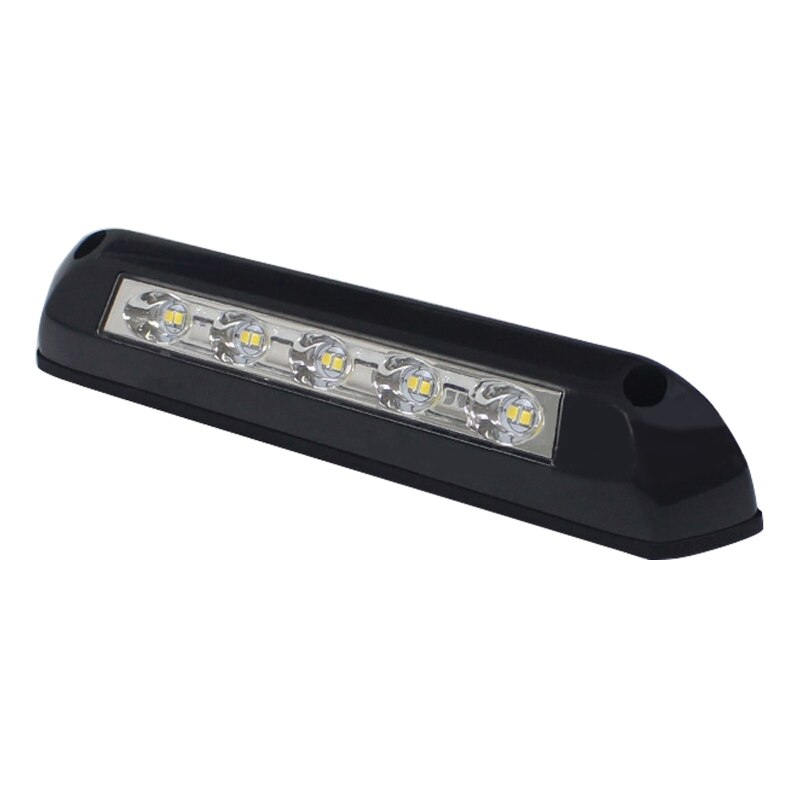 12V LED Awning Porch Light Waterproof Motorhome Caravan Interior Wall Lamps Light Bar RV Camper Trailer Exterior Lamp: black