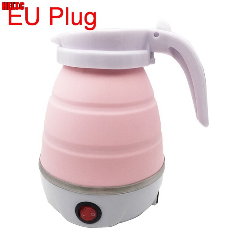 Opvouwbare Waterkoker Mini Draagbare Inklapbare Travel Siliconen Water Boiler: 4