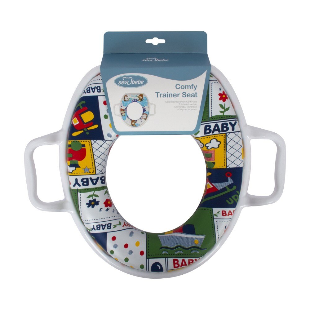 , Vliegtuigen, Helikopter Patroon Toiletbril Adapter