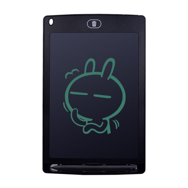 CHIPAL 8.5'' LCD Writing Tablet Digital Graphic Tablet Electronic Handwriting Drawing Pad Paint Board Notepad + Stylus Pen Cell: Black