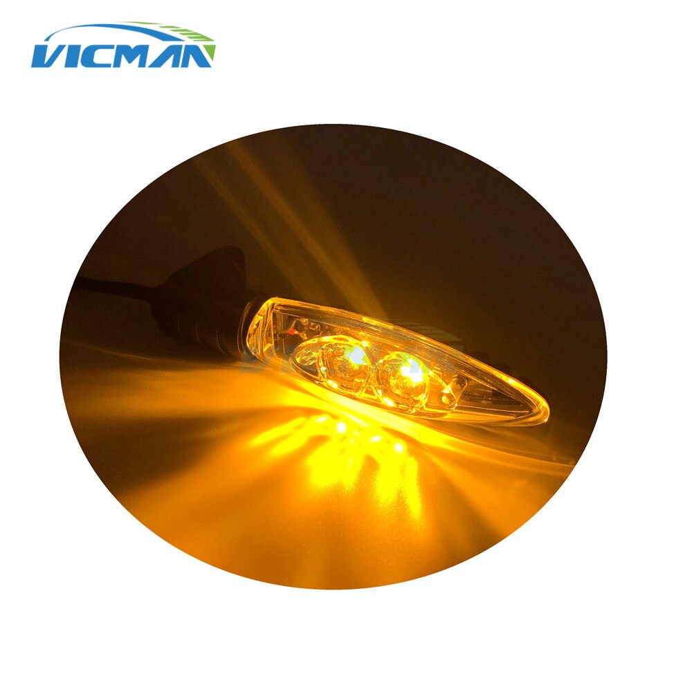 Motorcycle Fixed Front LED Turn Signal Light Is Suitable For BMW HP4 S1000R S1000RR S1000XR R1200GS R1200R R1200RS