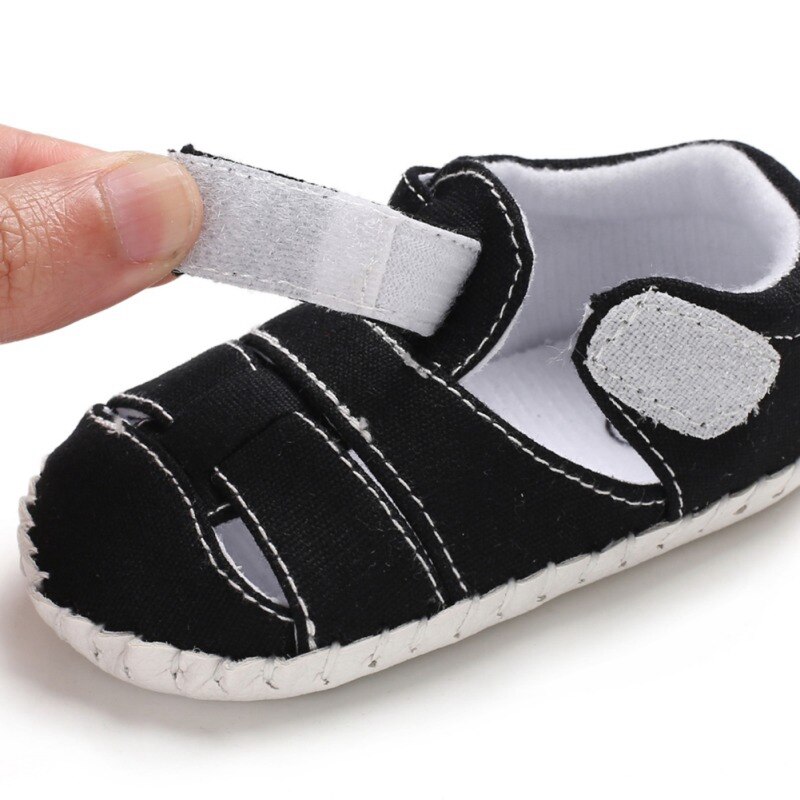 Summer Baby Boys Sandals Newborn Baby Shoes Breathable Anti-Slip Hollow Baby Sandals Toddler Soft Soled Beach shoes