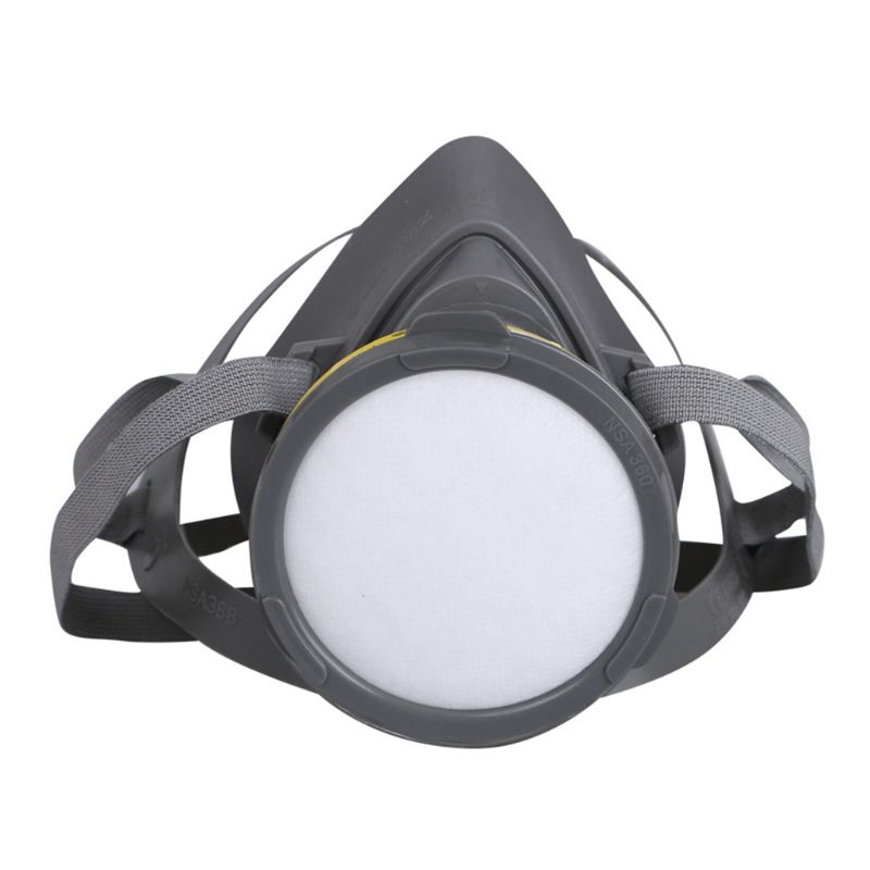 Filtro respirador de algodón para mascarilla, piezas de aislamiento de Gas: 1