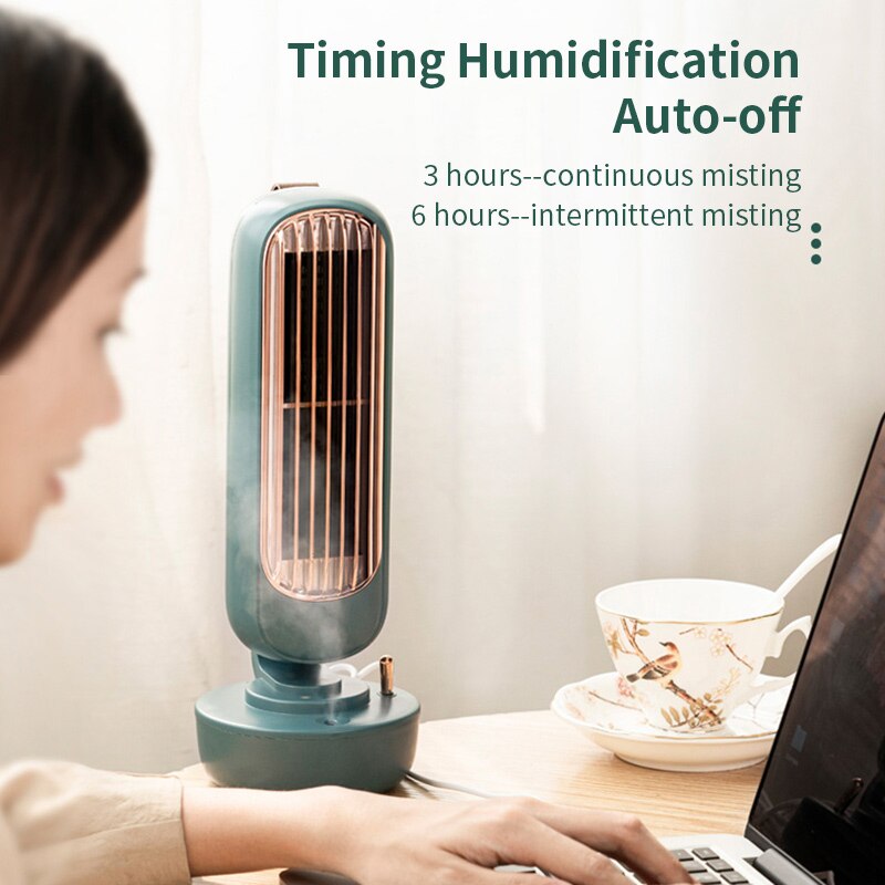 Draagbare Water Spray Mist Fan Elektrische Usb Oplaadbare Handheld Mini Ventilator Koeling Airconditioner Luchtbevochtiger Voor Outdoor