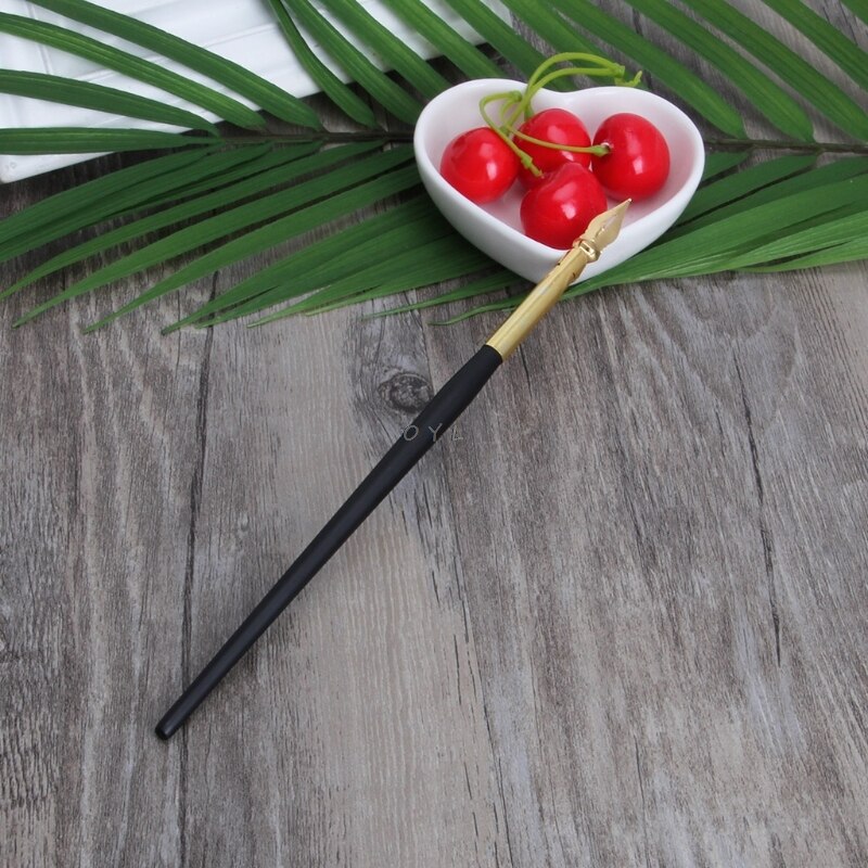 1 pcs Dip Pen x5 pcs Nib Calligraphy Drawing Dip Ink Nib Pen Set Signature Writing Antique for students Business