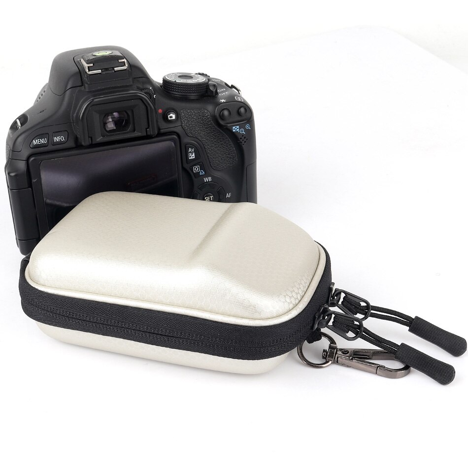 Funda rígida para cámara Digital, carcasa rígida para Panasonic Lumix DC-TZ90 DC TZ90 TZ80 TZ85 TZ70 TZ60 TZ57 TZ50 TZ40 TZ30 TZ20 ZS70 ZS50 ZS40 ZS30: Silver