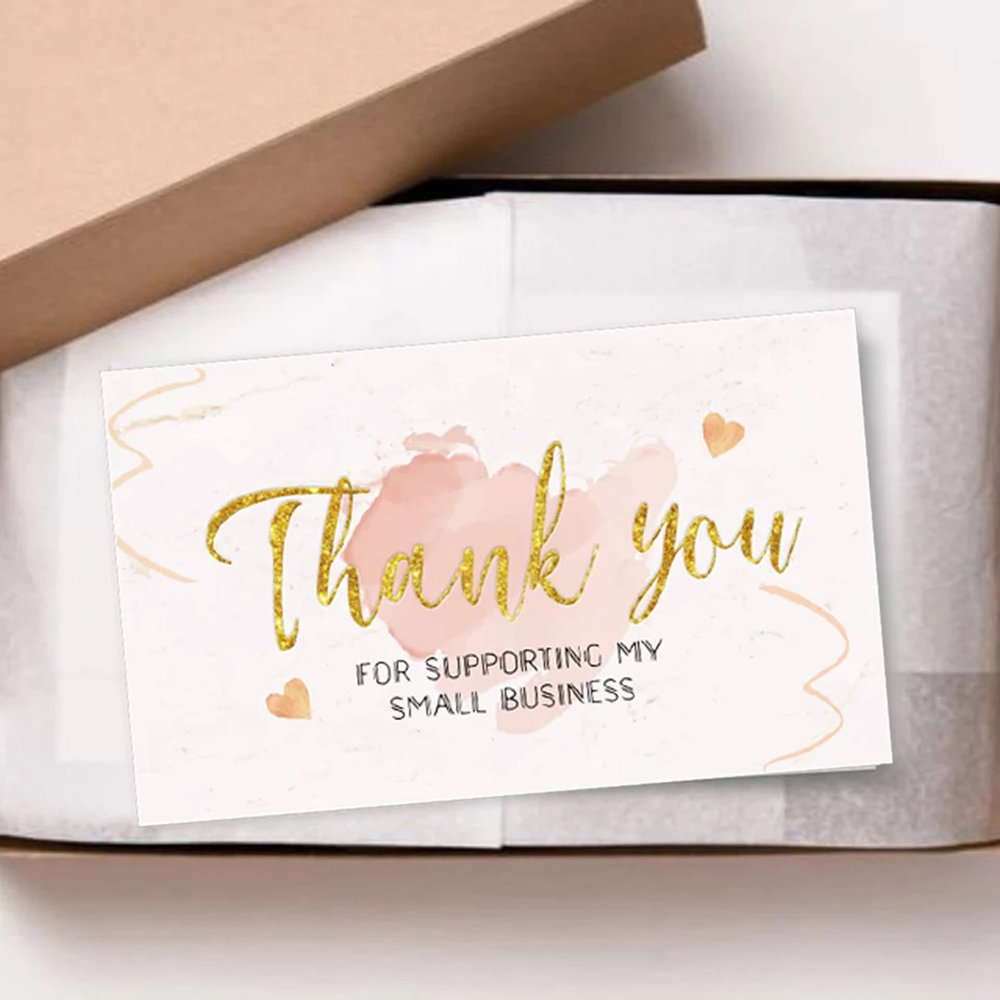 10-30Pcs Bedankt Wenskaart Dank U Kaarten Decoratie Waardering Kaart Voor Kleine Zakelijke Bruiloft Paty Retailsale