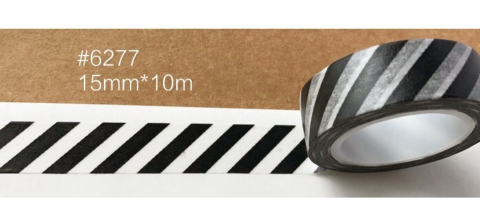 Basic Disign Washi Tape Washi Papier Tape Mode Washi Tape 10M Washi: 6277
