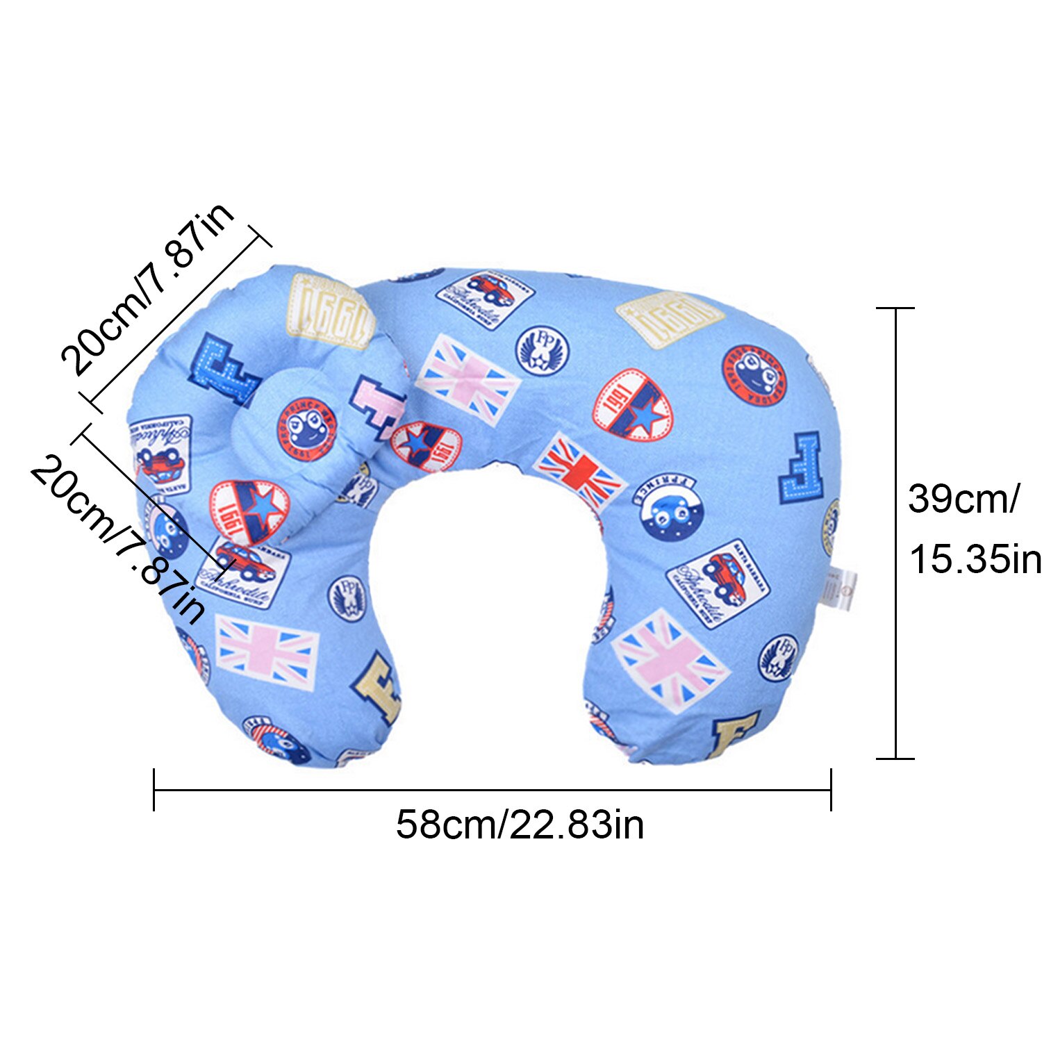 Multiuso U-A Forma di Morbido Comefortable Allattamento Al Seno di Cura Cuscino di Supporto per la Testa Posizionatore per Neonato Bambini