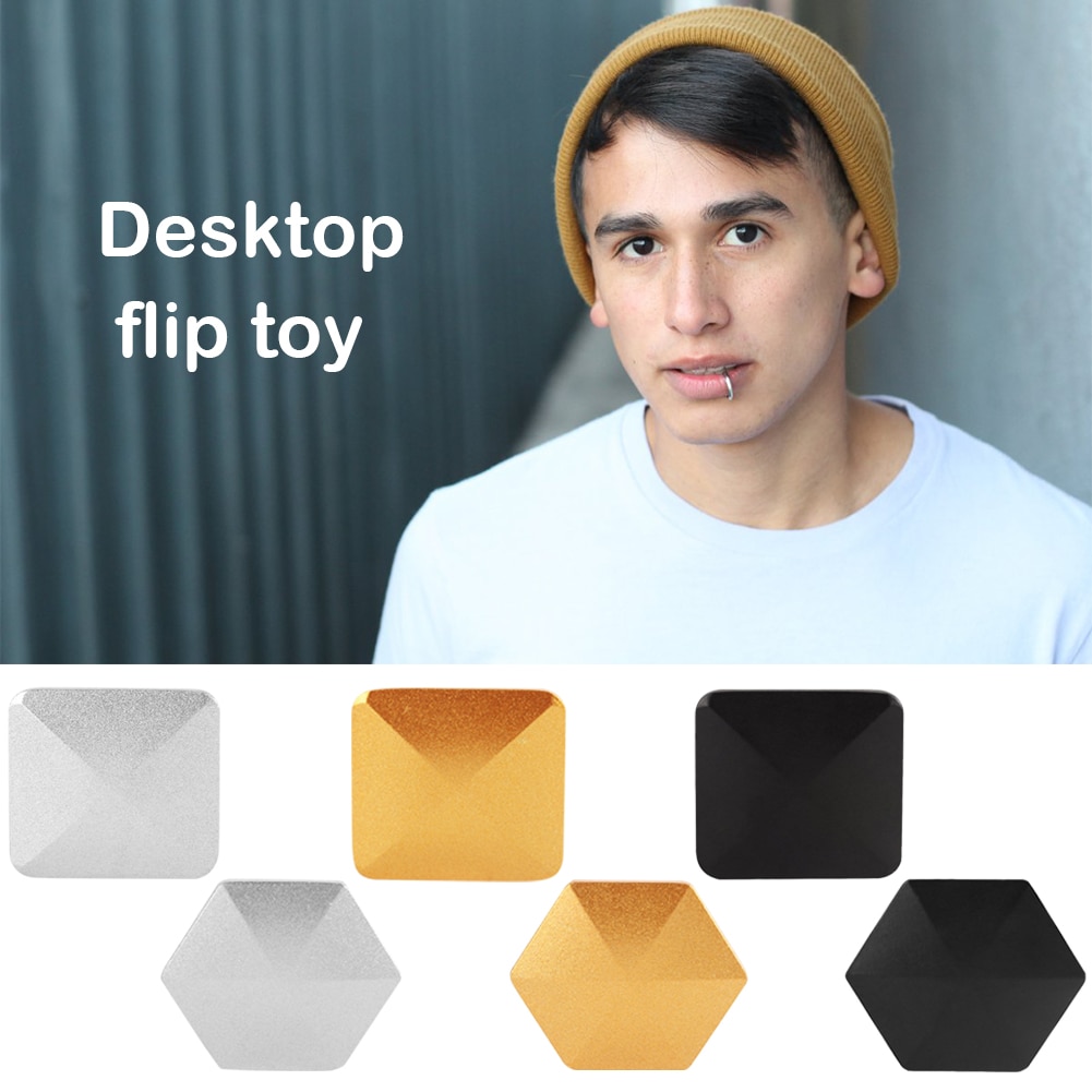 Home Desktop Decompression Artifact Flip Desk Metal Fingertip Toys with sedative effect and decompression игрушки