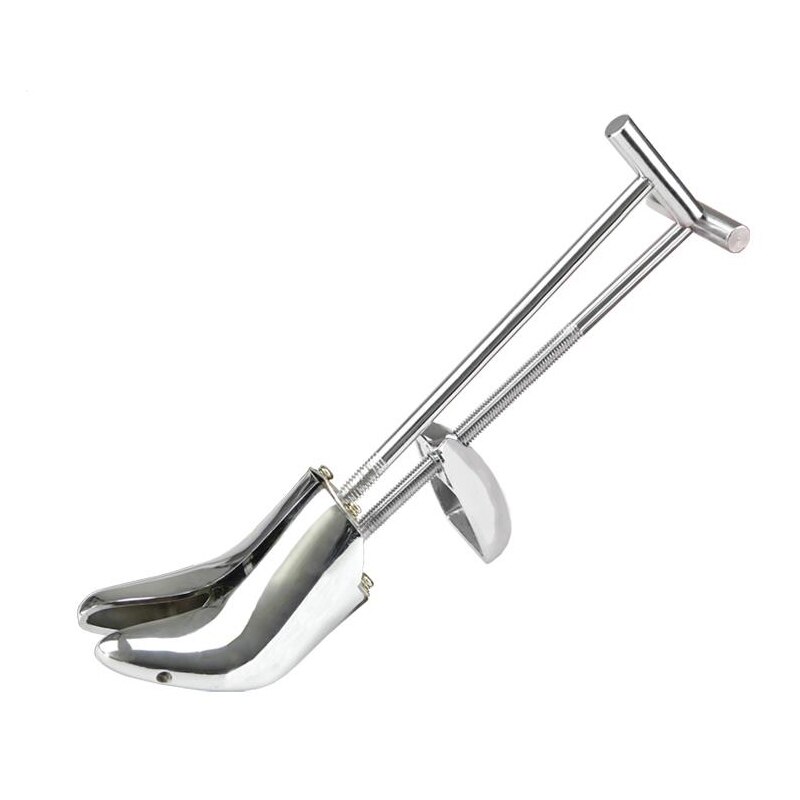 1 styk aluminiumslegering sko træ metal justerbar sko udvider kvinder sko bårer stål sko båre shaper
