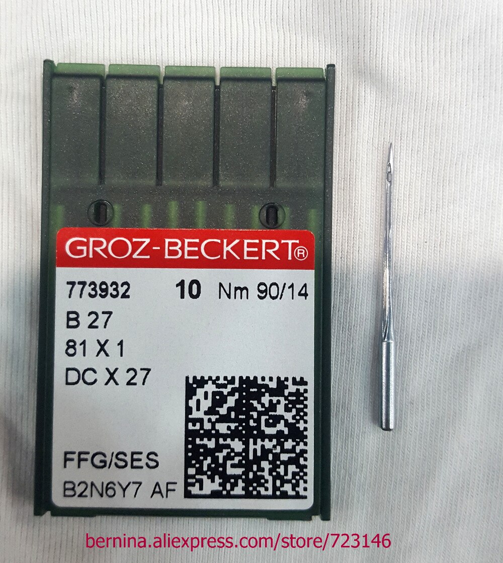 Organes – aiguilles DC1 DCX1 B27 DCX27 pour machine à coudre industrielle Overlock, JUKI siruba brother jack sunstar pfaff, GROZ-BERCKERT