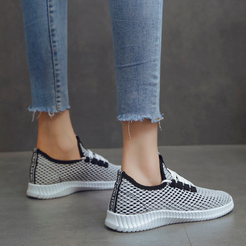 Tenis Feminino Tenis Mujer Women Tennis Shoes Tenis Blancos Female Trainers Chaussure Femme Students Tennis Flat Sneakers: Black / 5