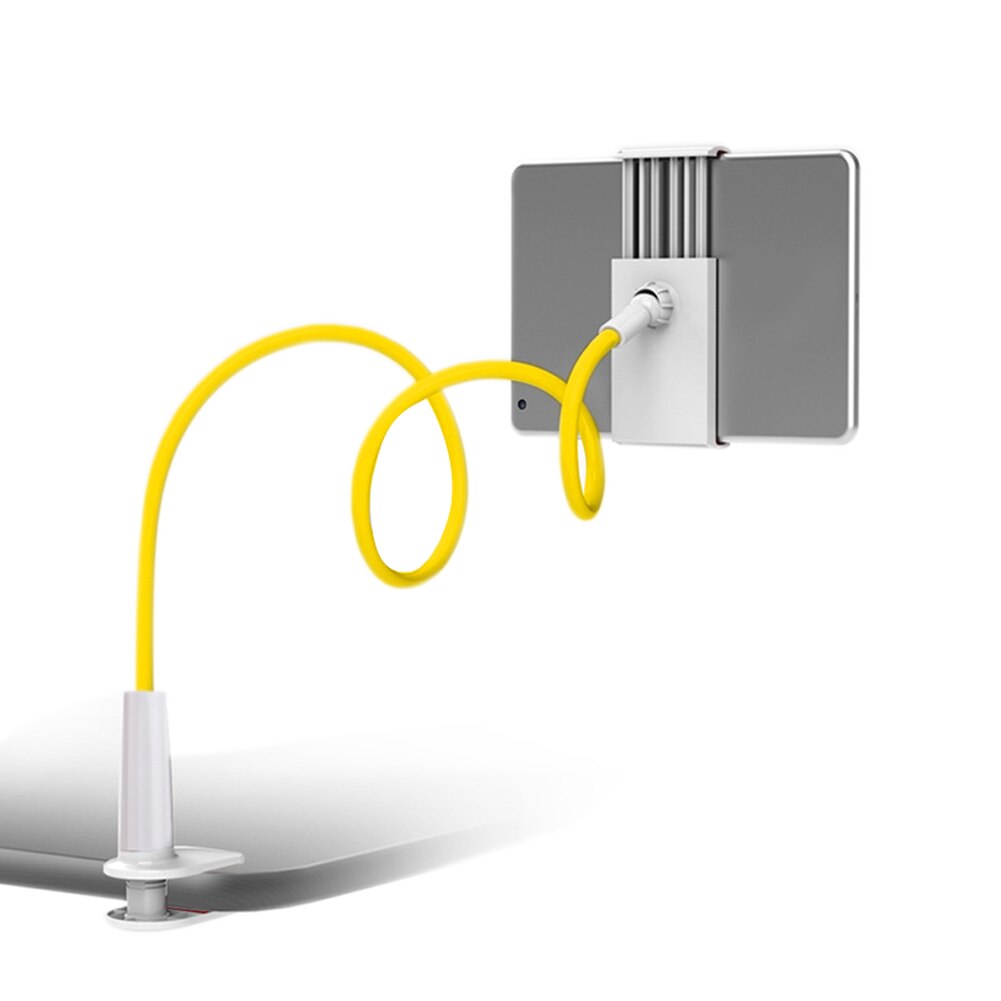Universal 360° Flexible Table Stand Holder - For iPhone, iPad, Tablets: Yellow
