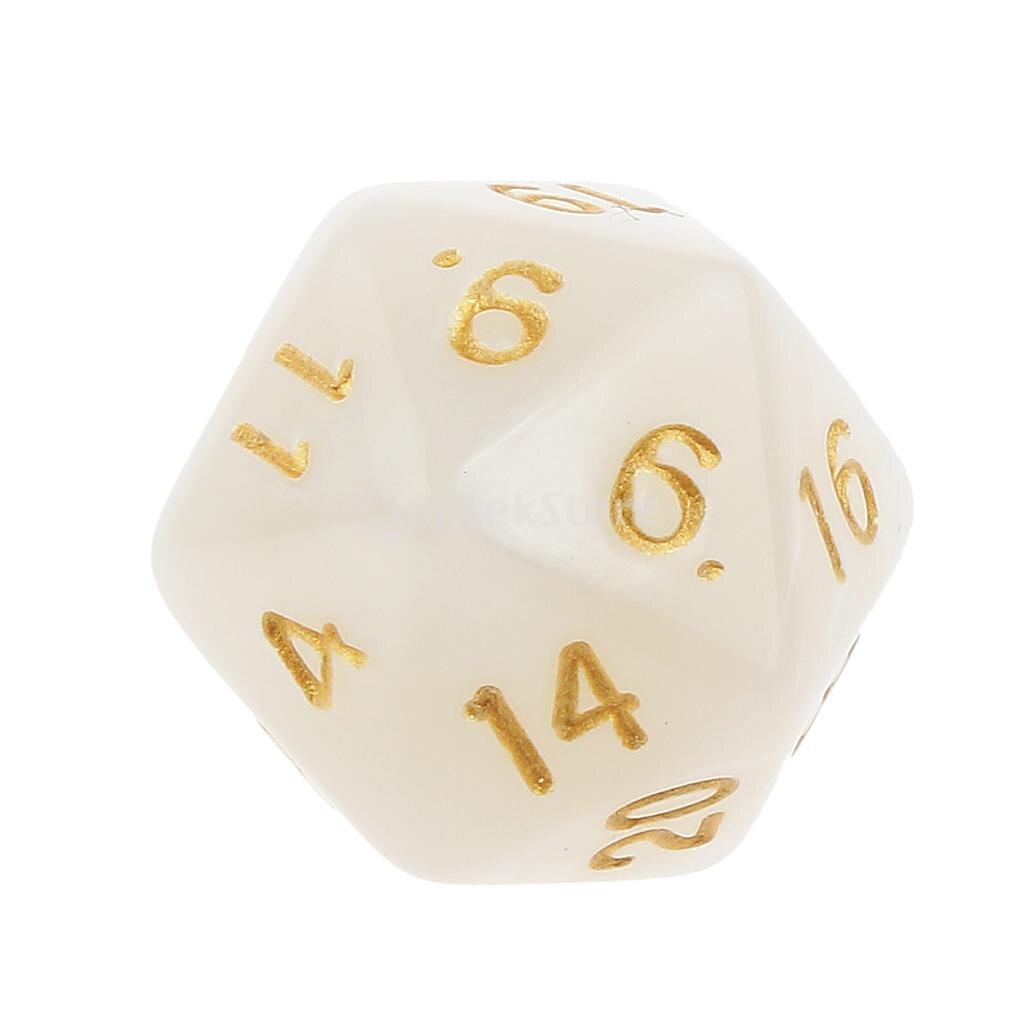 10 st 20 -sidiga tärningar  d20 spelar d & d rpg trpg dnd party brädspel tärningar