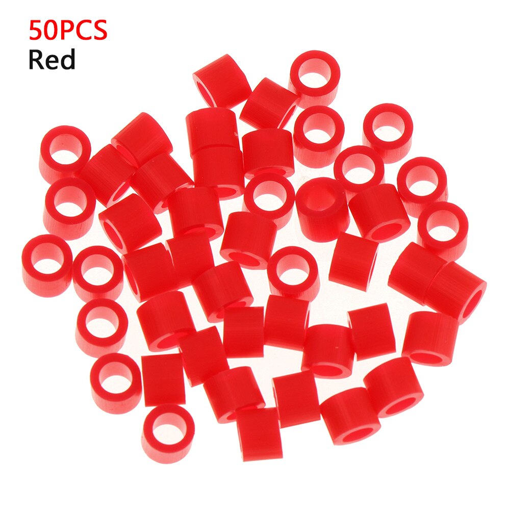 50PCS/Pack Cylindrical Silicone Cord Locks Toggles for Mask Drawstrings Adjustable Lanyard Buckle Elastic Cord Adjuster Non Slip: R