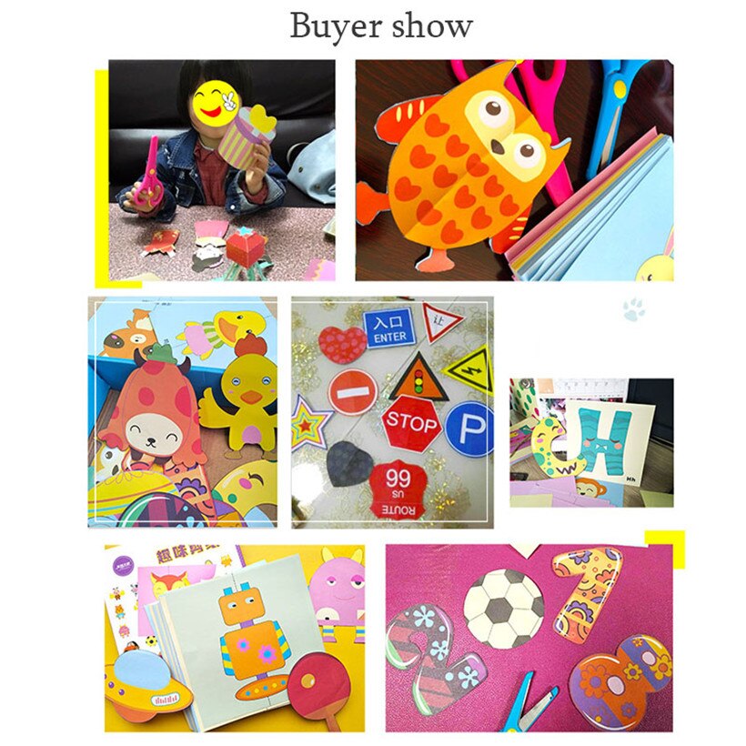 100 pz/set fai da te taglio di carta e pieghevole materiali fatti a mano Puzzle Origami giocattolo per ragazze ragazzi fatti a mano arte artigianato giocattoli di apprendimento