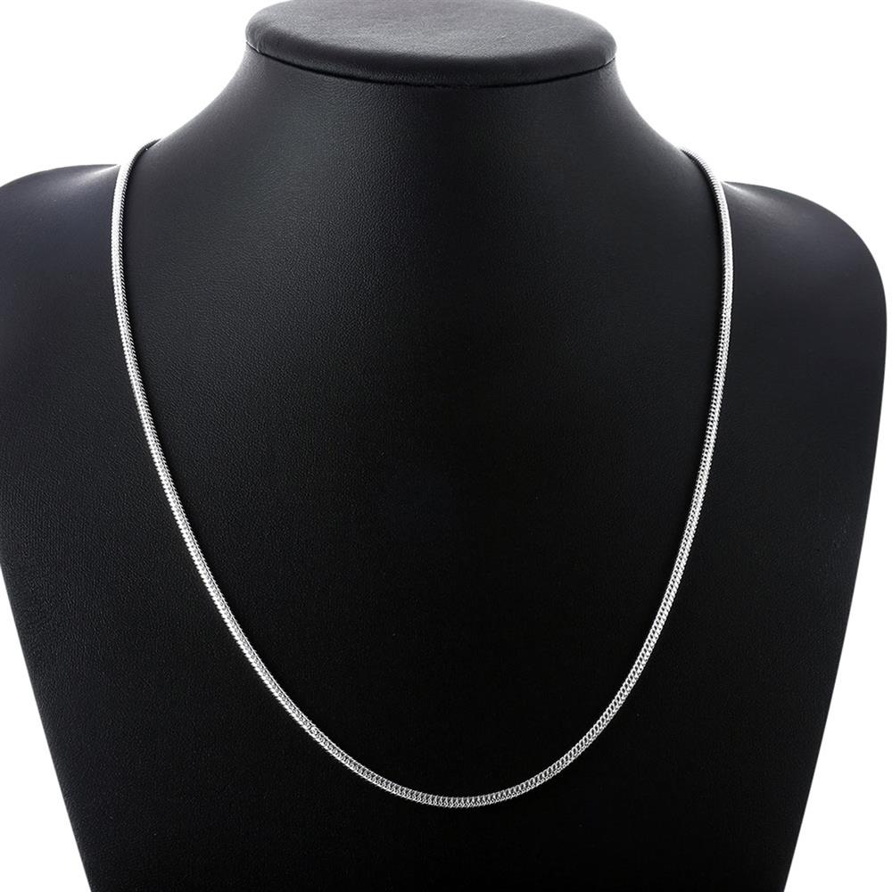 20-60cm Plata de Ley 925 3mm cadena de serpiente collar pulsera para mujer hombre joyería de compromiso de boda dijes lindos