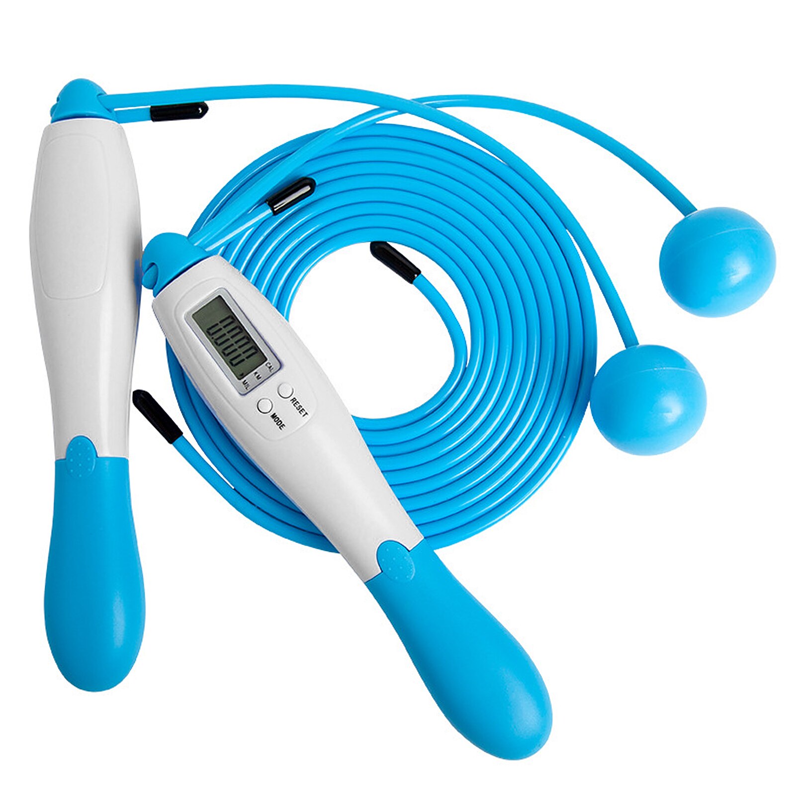 Fitness Equipment Intelligent Counter Jump Rope Steel Wire Ski Rope Two Way Jump Rope Adjustable Ski Rope Exercise Rope