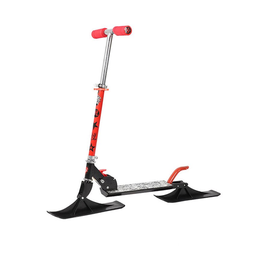 Portable planche à roulettes luge Snowboard pour enfants hiver neige Ski traîneau Scooter Snowboard équitation outils pièces de rechange universelles